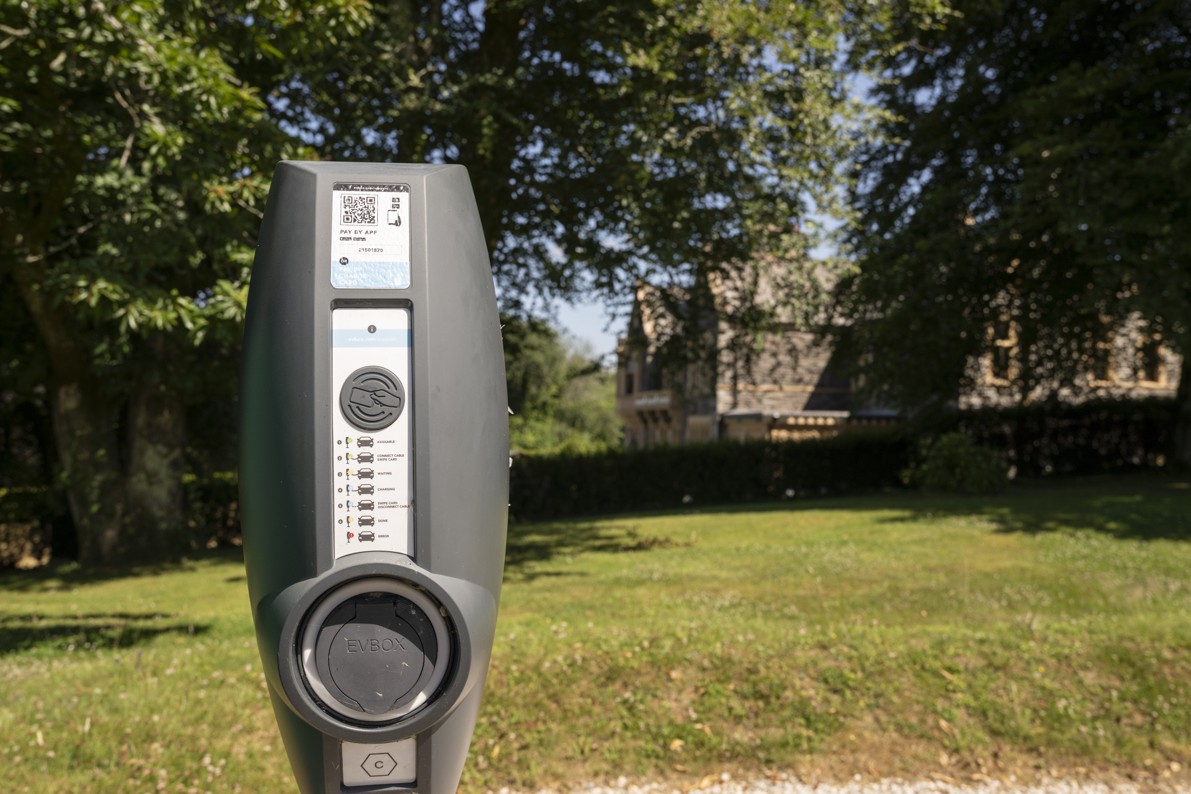 EV Charging Point at Doublebois