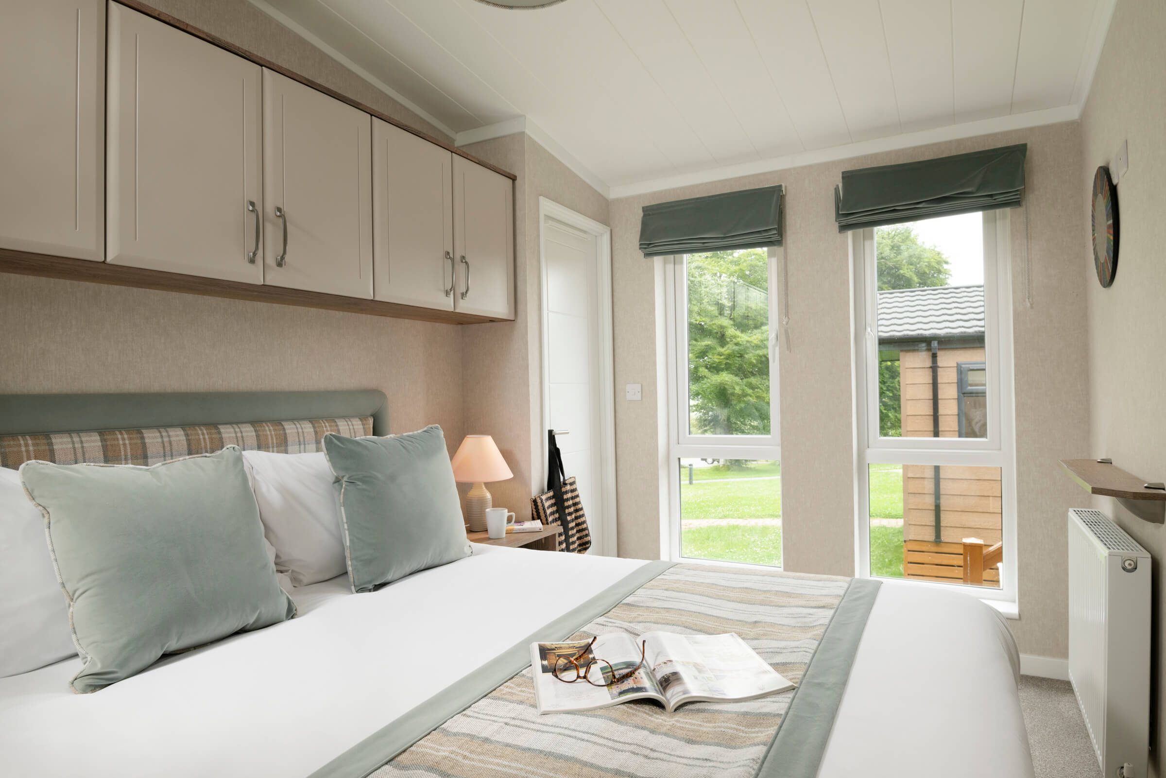 Moorland View Master Bedroom at Doublebois Holiday Park