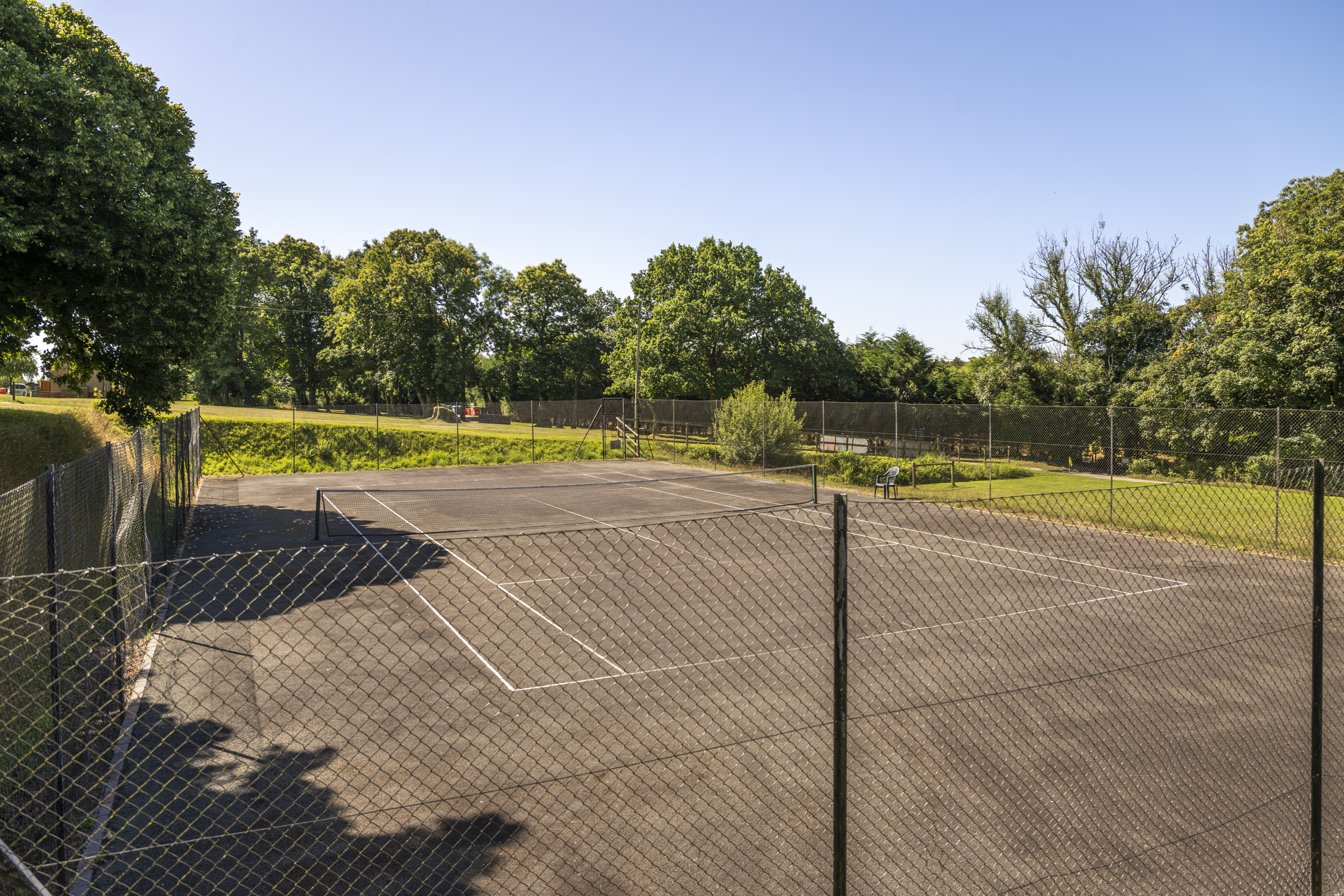 Tennis Courts at Doublebois Holiday Park
